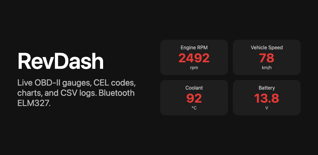 RevDash open graph / brand banner