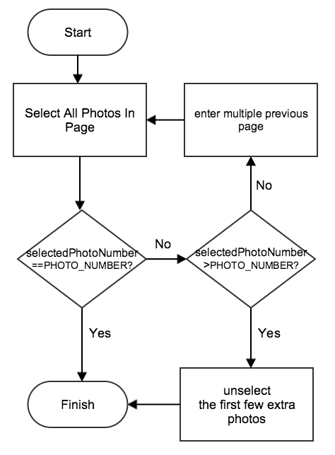 select photo diagram